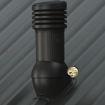 Вентиляционные выходы кровельного профнастила С20, МП20