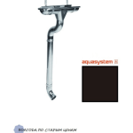 Aquasystem Rooftop Drain PU MATT 125/90 мм RR 32- т.коричневый