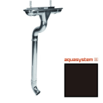 Aquasystem PE-полиэстер 125/90 мм RR 32- т.коричневый