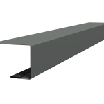 Завершающая металлическая планка фальц