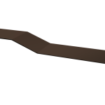 Планка крепежная фальц