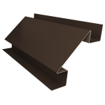 Угол внутренний сложный фальц